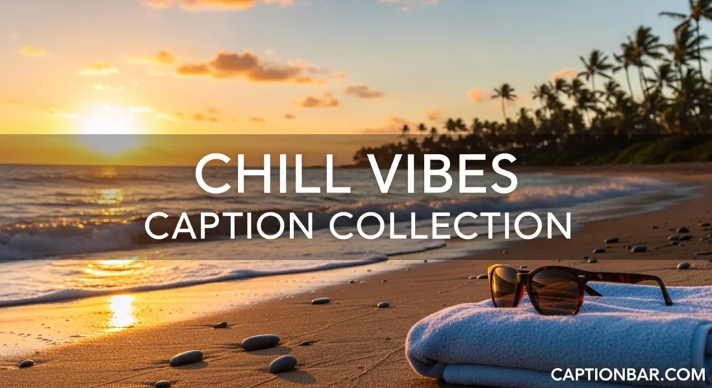Chill Vibes Caption Collection