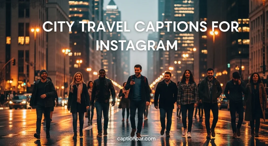 City Travel Captions for Instagram