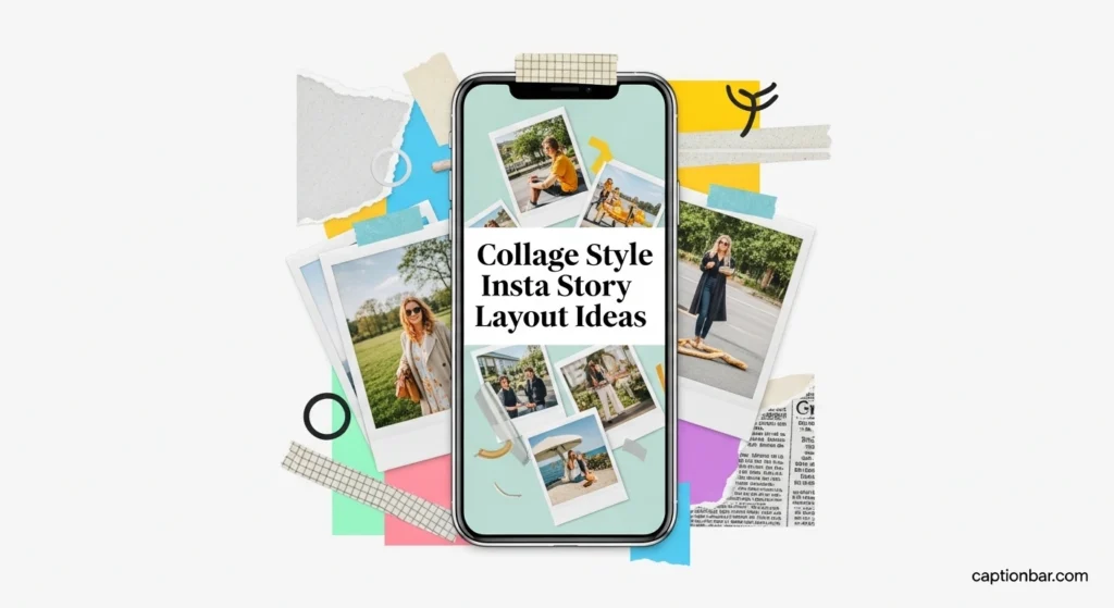 Collage Style Insta Story Layout Ideas