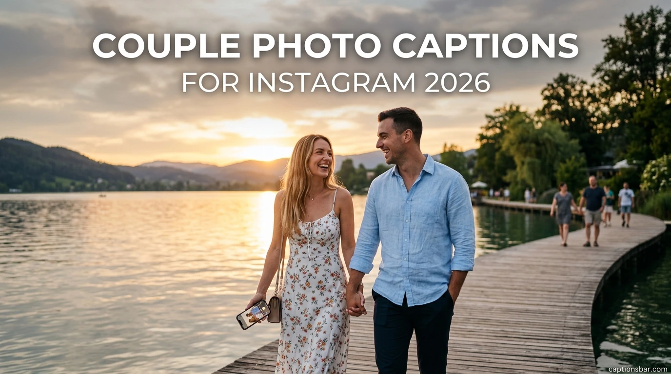 Couple Photo Captions for Instagram