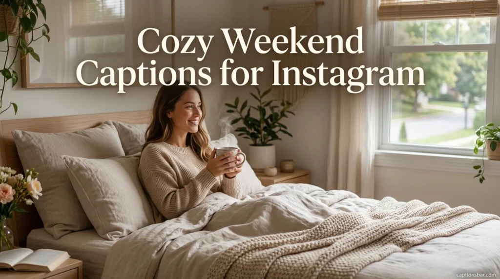 Cozy Weekend Captions for Instagram