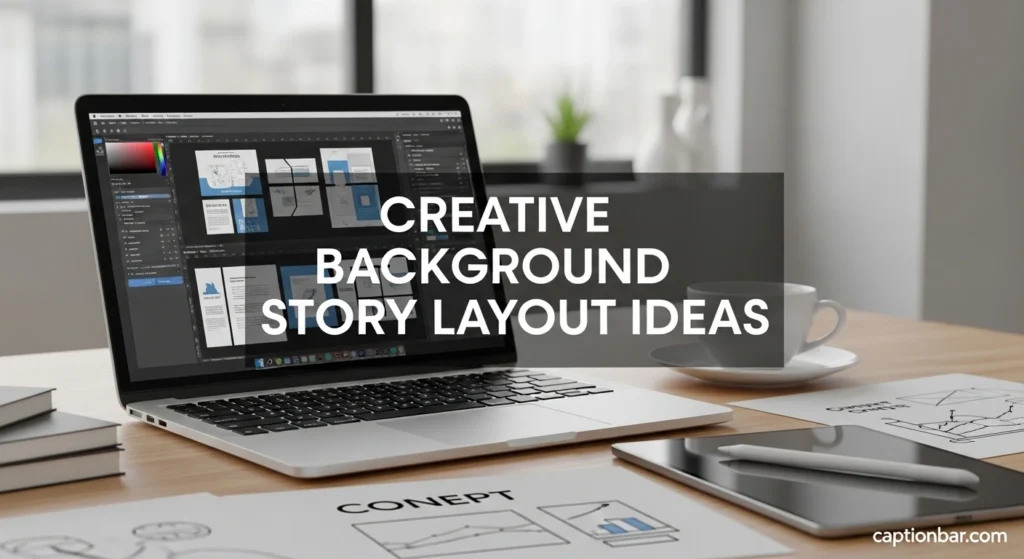 Creative Background Story Layout Ideas