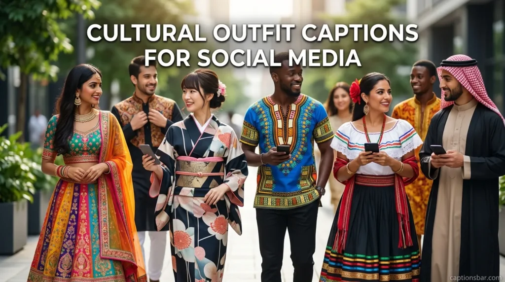 Cultural Outfit Captions for Social Media