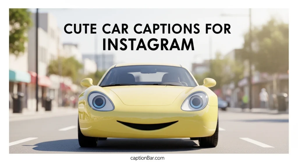 Cute Car Captions for Instagram