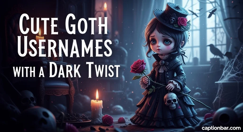Cute Goth Usernames with a Dark Twist