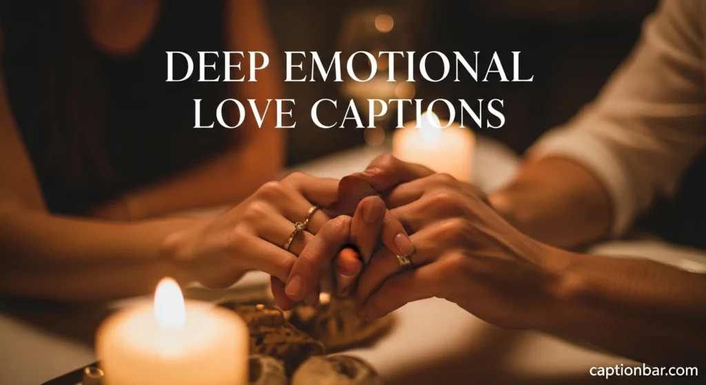 Deep Emotional Love Captions