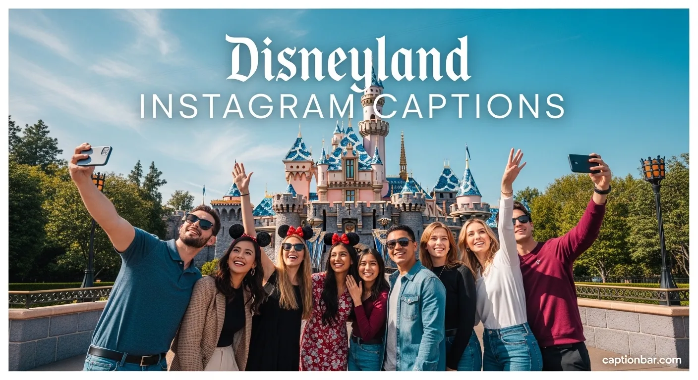 Disneyland Instagram Captions