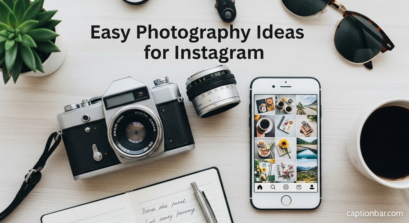 Easy Photography Ideas for Instagram