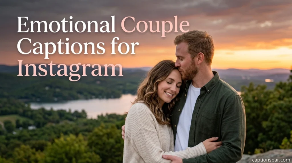 Emotional Couple Captions for Instagram