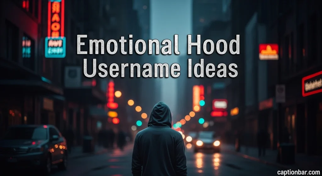 Emotional Hood Username Ideas