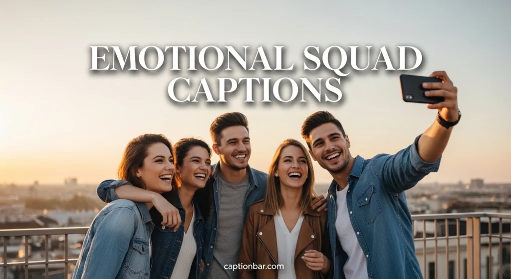 Emotional Squad Captions