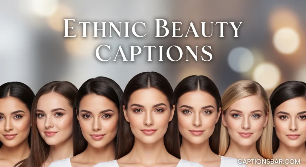 Ethnic Beauty Captions
