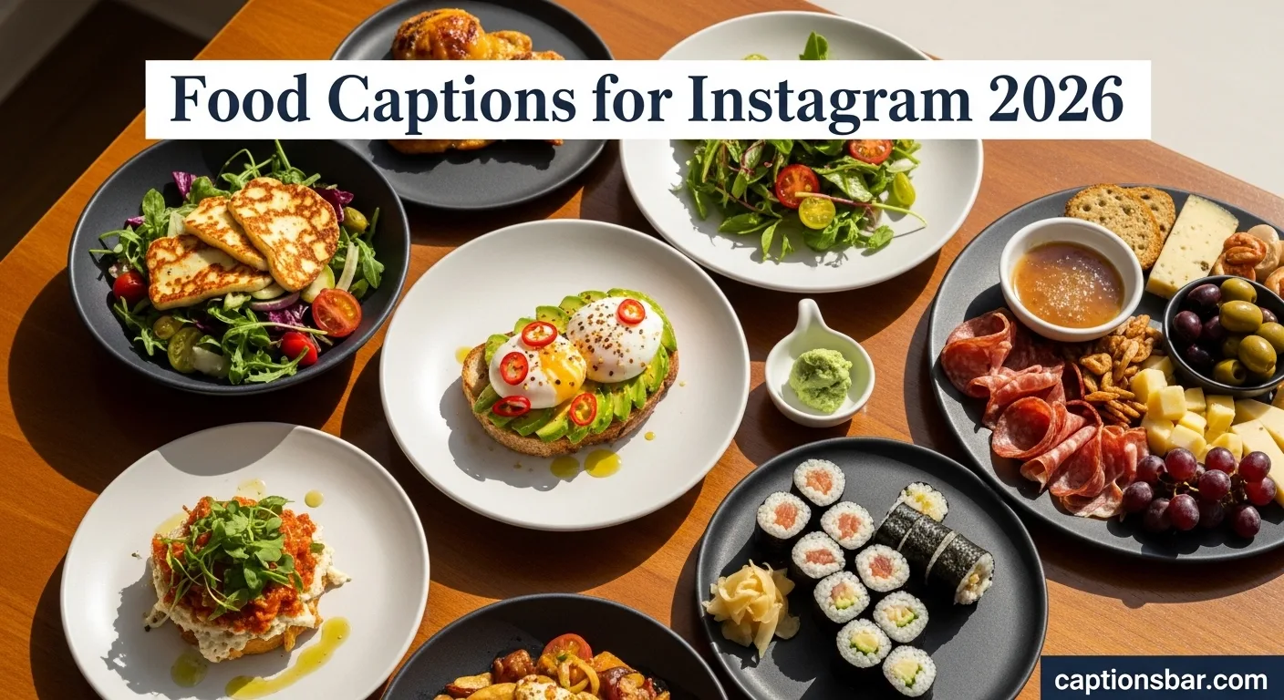 Food Captions for Instagram