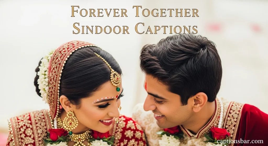 Forever Together Sindoor Captions
