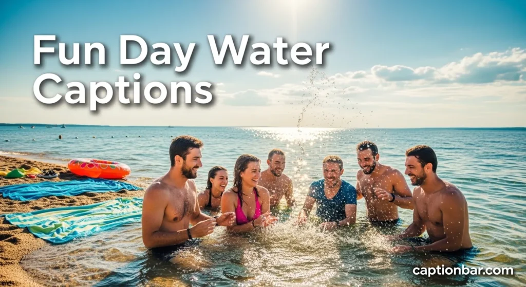 Fun Day Water Captions