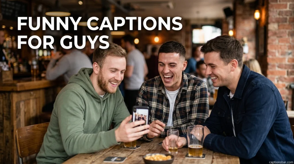 Funny Captions for Guys