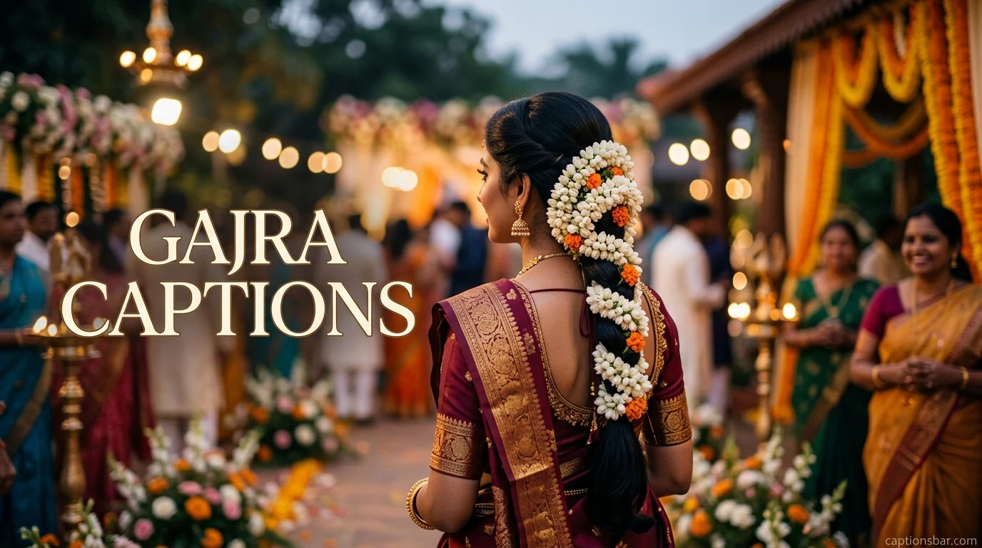 Gajra Captions