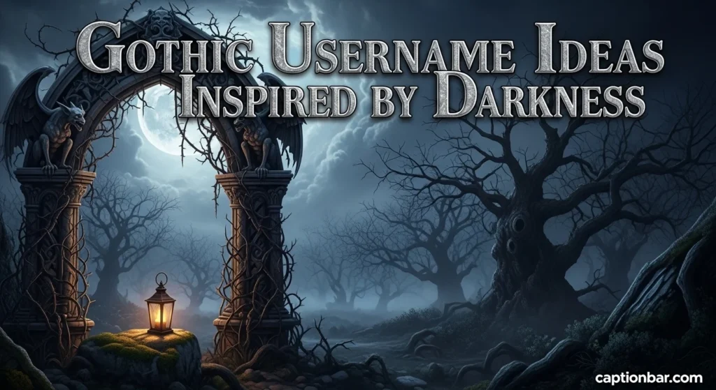 Gothic Username Ideas Inspired by Darkness