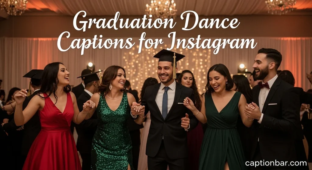 Graduation Dance Captions for Instagram