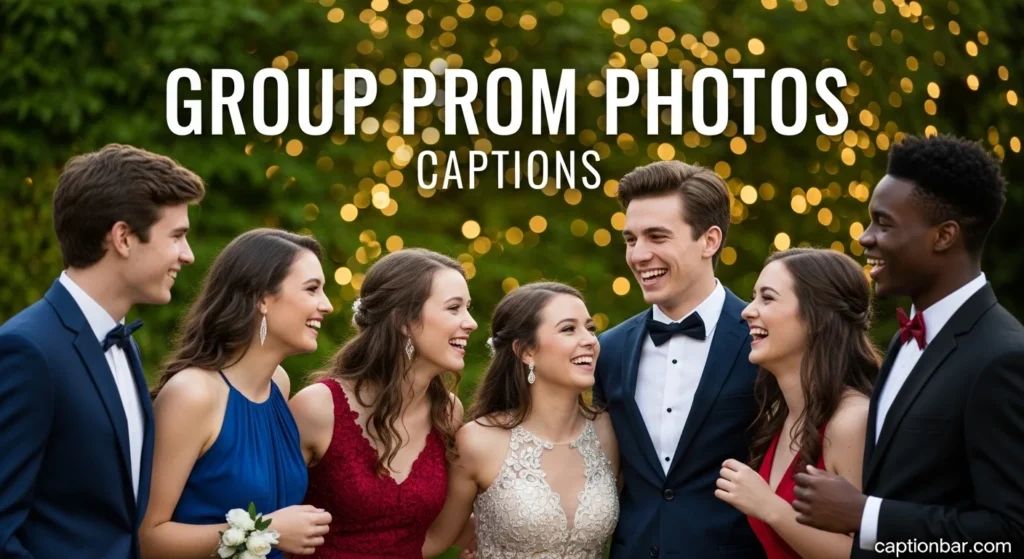 Group Prom Photos Captions