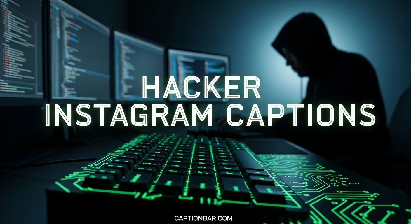 Hacker Instagram Captions