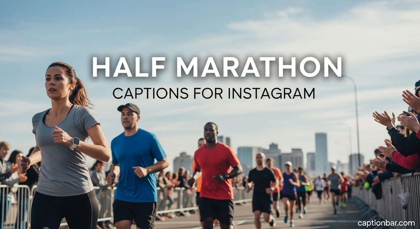 Half Marathon Captions for Instagram