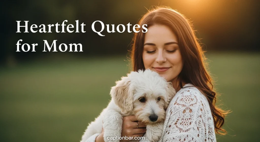 Heartfelt Quotes for Mom