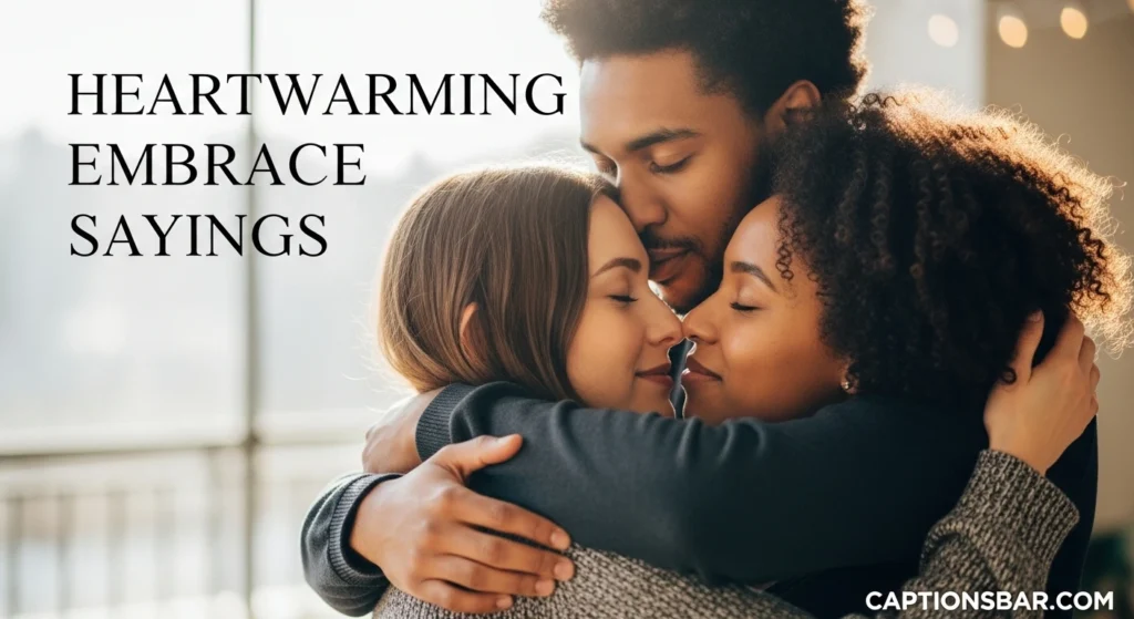 Heartwarming Embrace Sayings