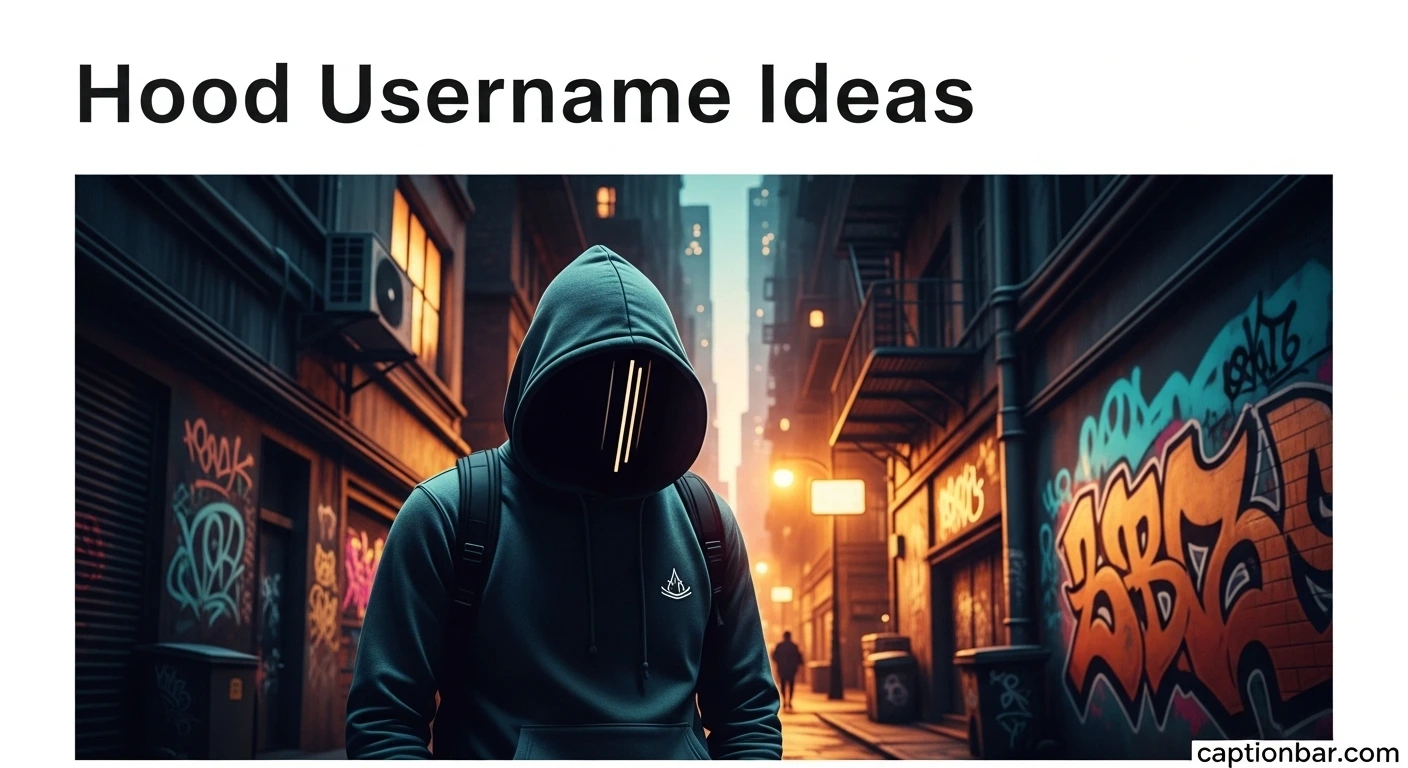 Hood Username Ideas