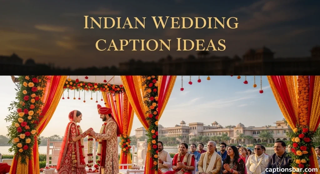 Indian Wedding Caption Ideas