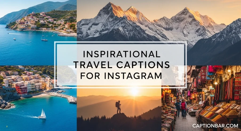 Inspirational Travel Captions for Instagram