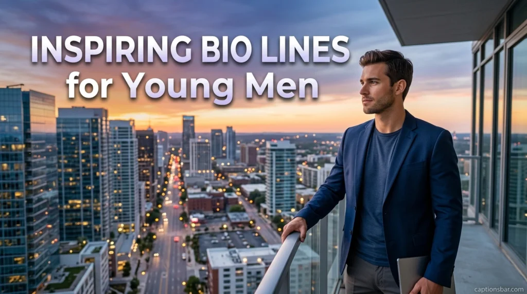 Inspiring Bio Lines for Young Men