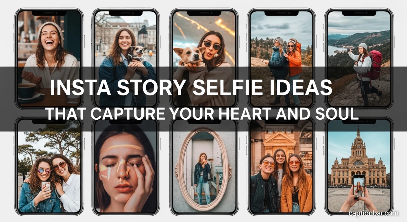 Insta Story Selfie Ideas That Capture Your Heart and Soul