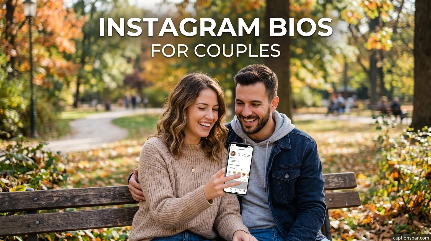 Instagram Bios for Couples