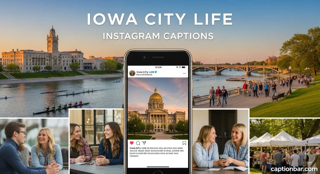Iowa City Life Instagram Captions