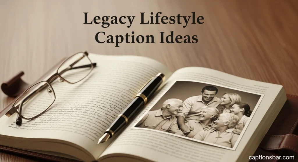 Legacy Lifestyle Caption Ideas