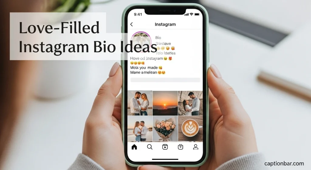 Love-Filled Instagram Bio Ideas