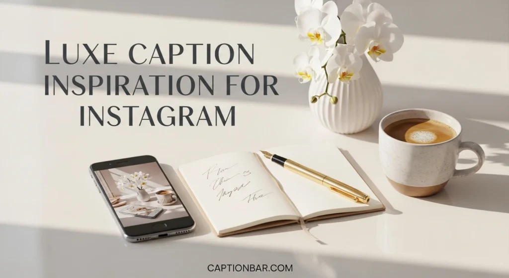Luxe Caption Inspiration for Instagram