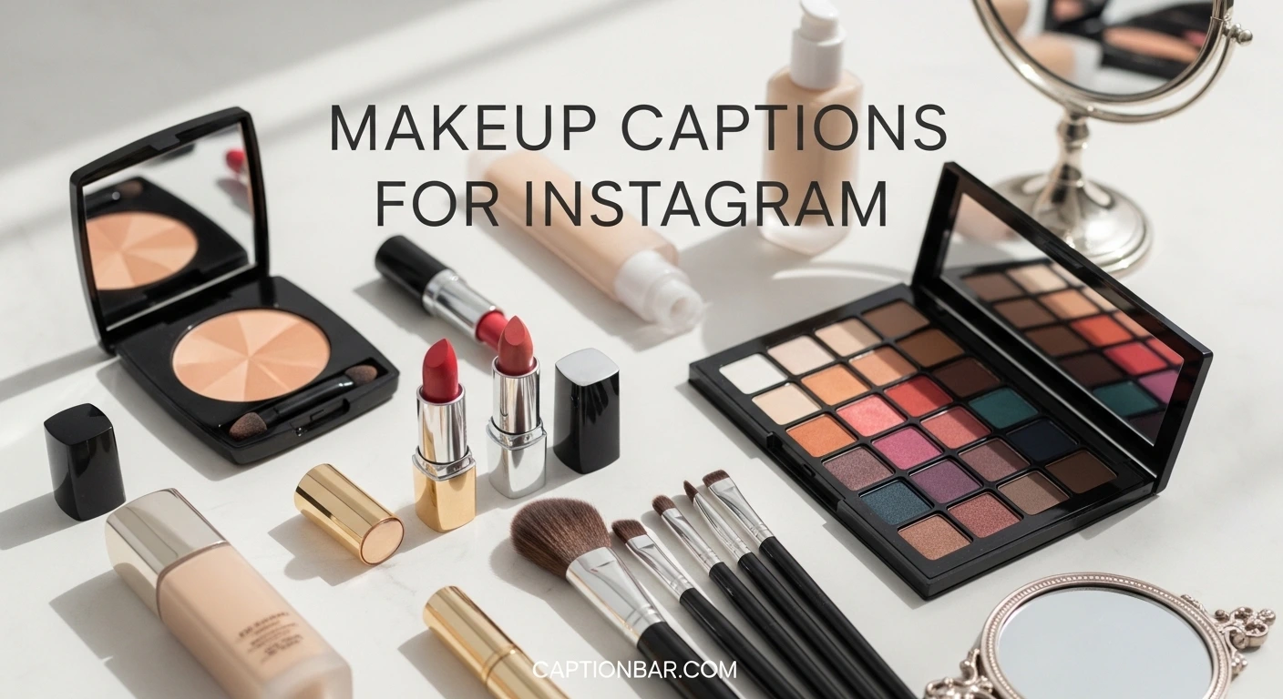 Makeup Captions for Instagram
