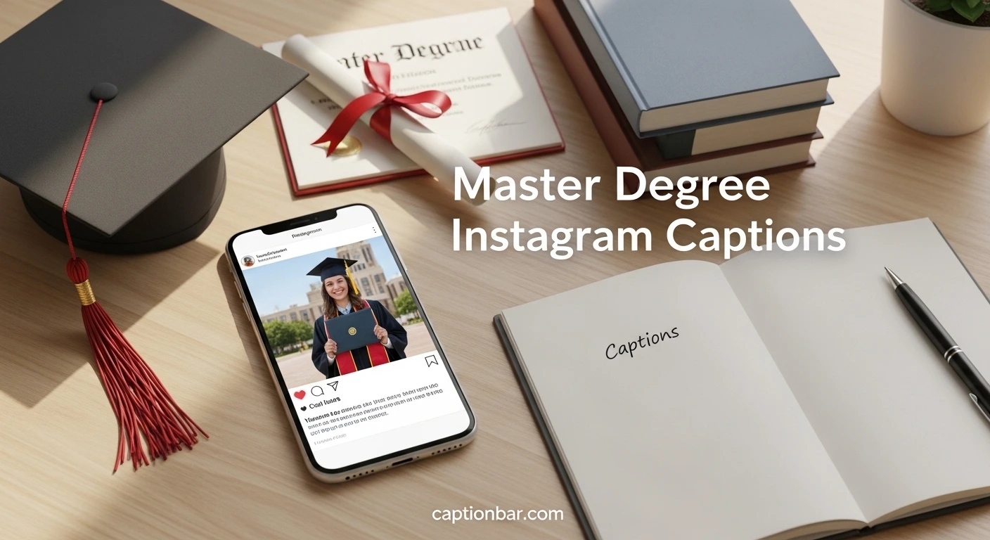 Master Degree Instagram Captions