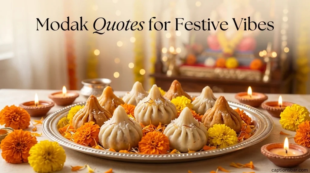 Modak Quotes for Festive Vibes