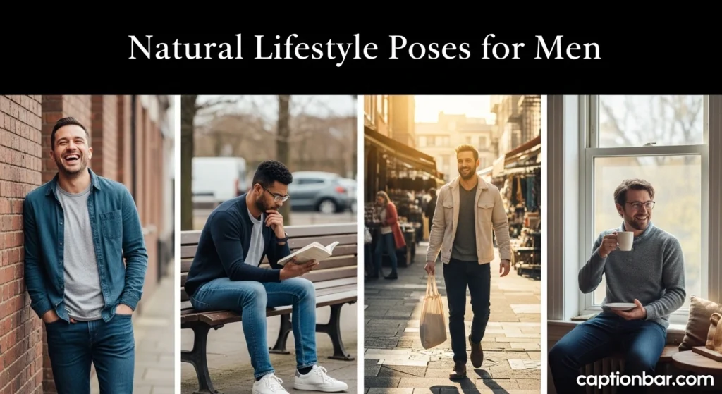 Natural Lifestyle Poses for Men