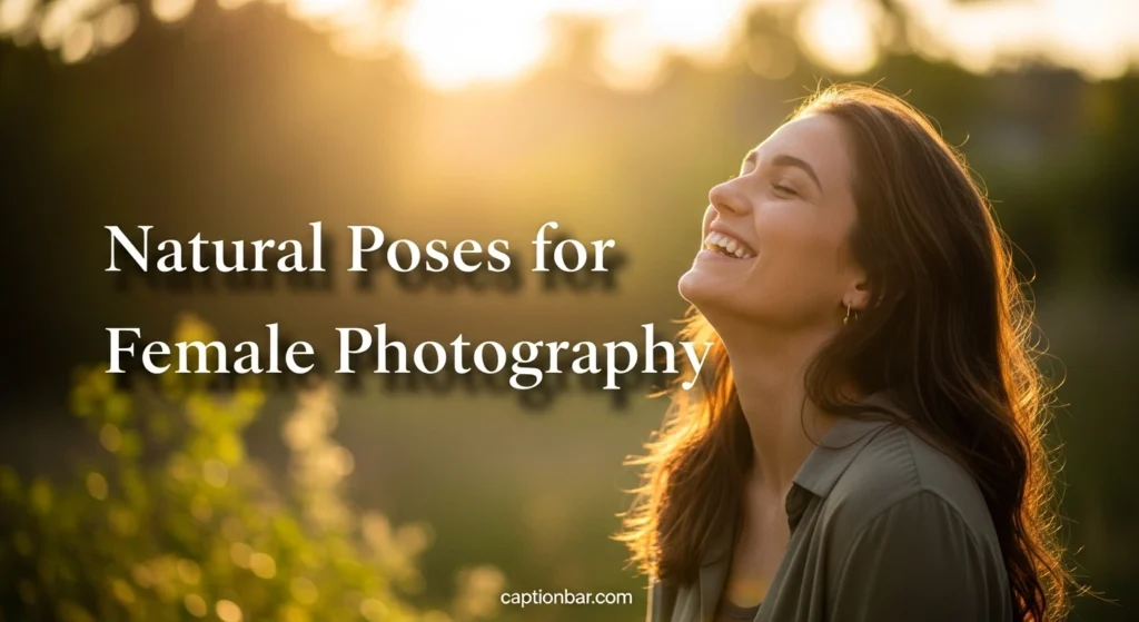 Natural Poses for Female Photography
