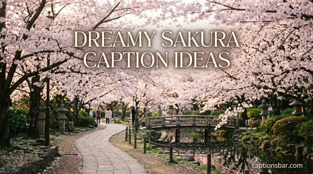 Dreamy Sakura Caption Ideas
