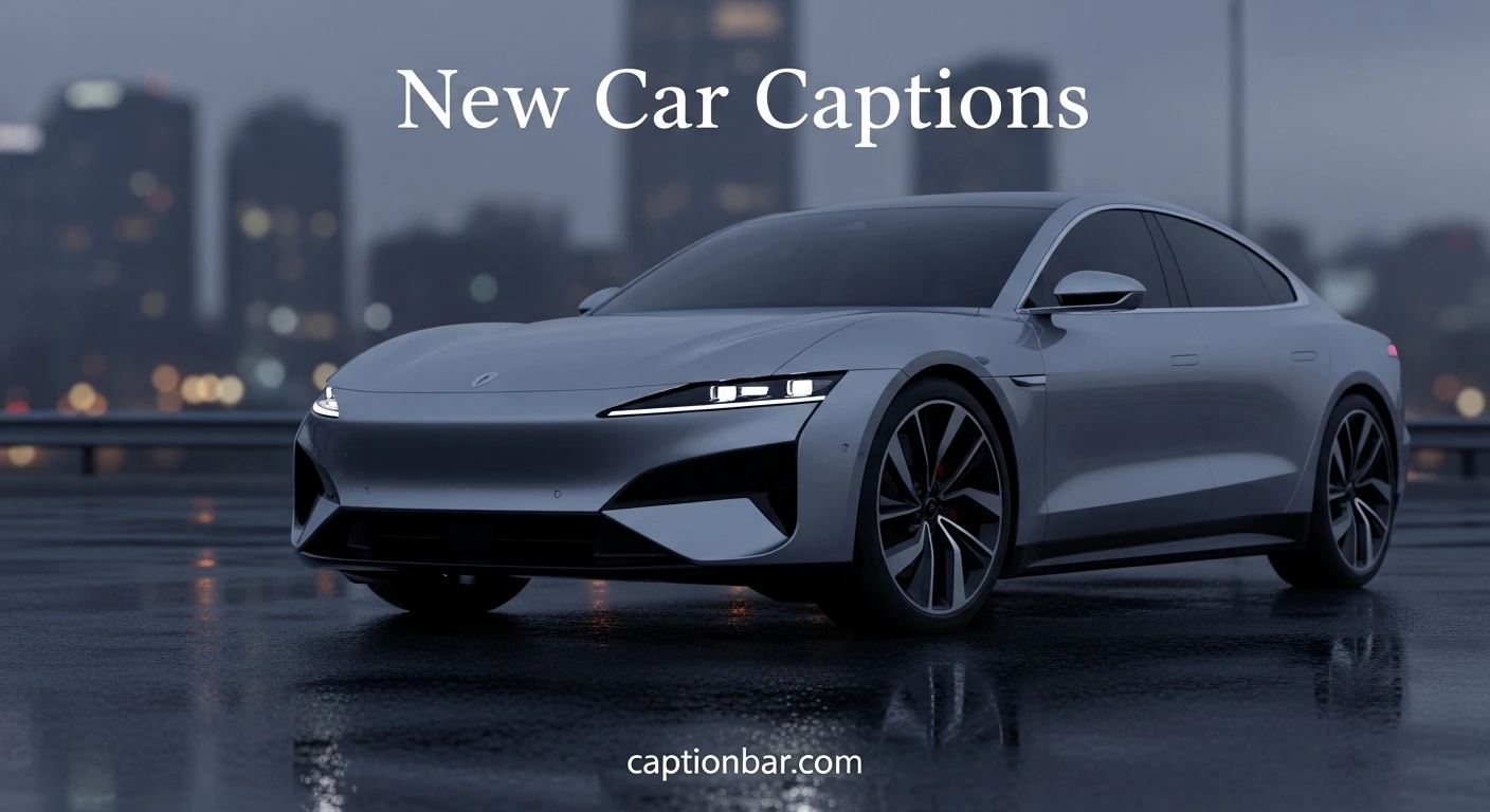 New Car Captions