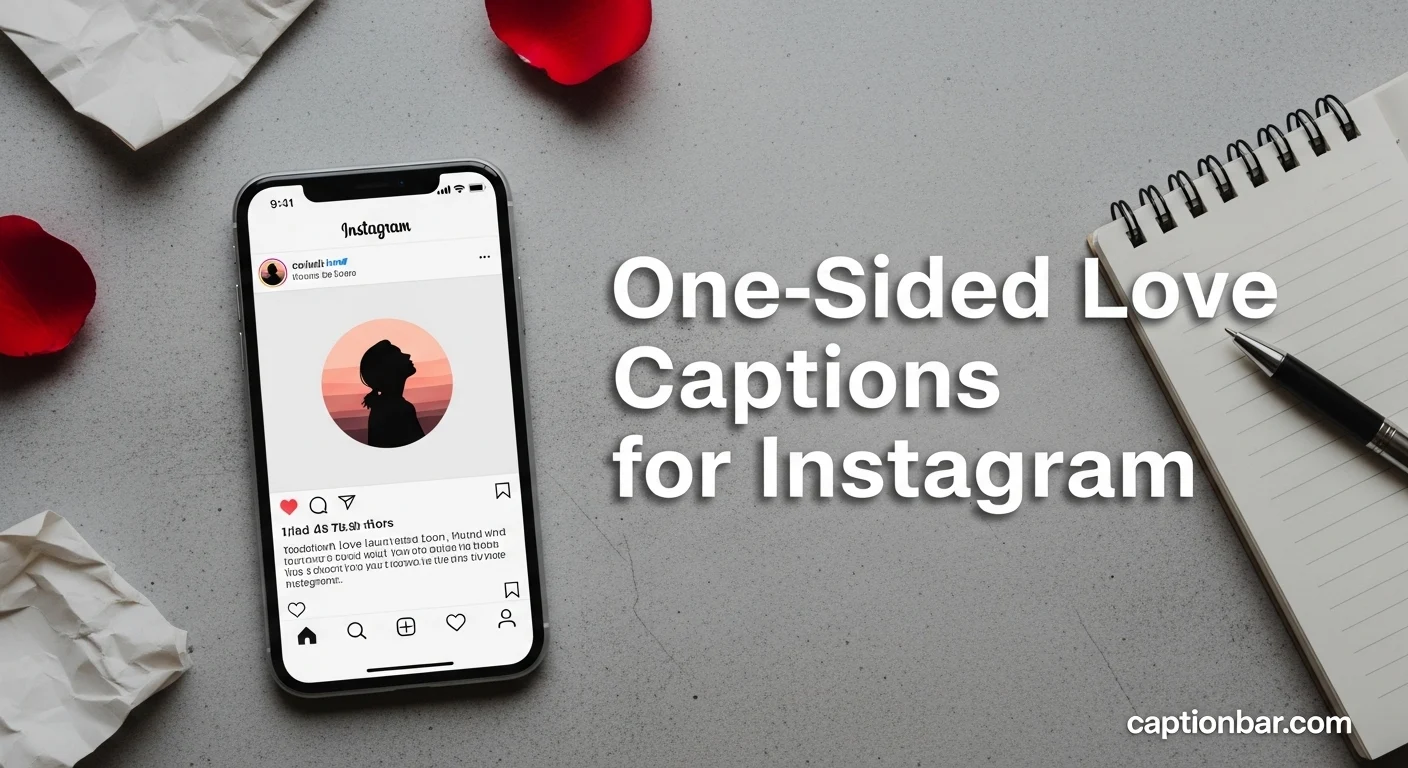 One-Sided Love Captions for Instagram
