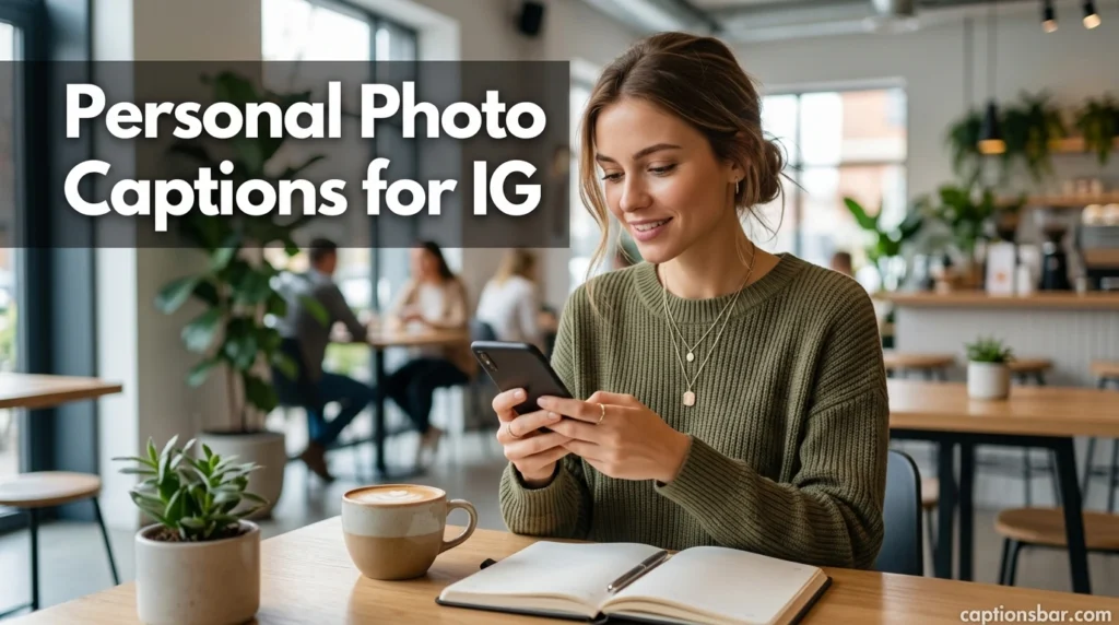 Personal Photo Captions for IG