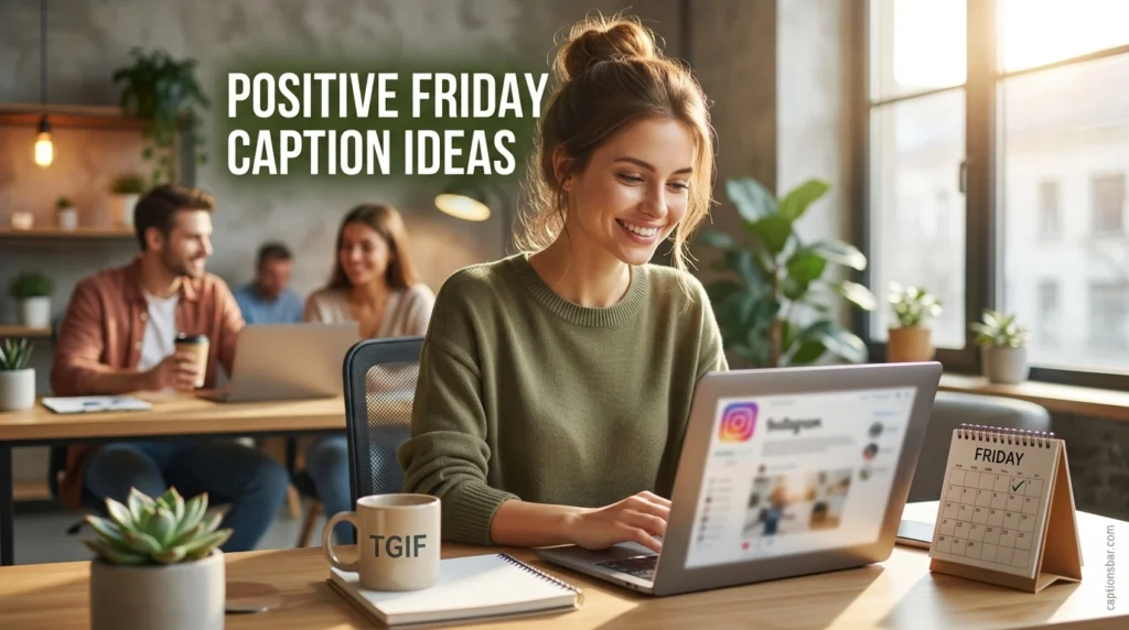 Positive Friday Caption Ideas