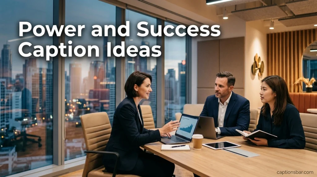 Power and Success Caption Ideas