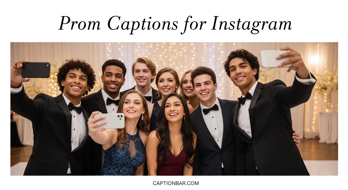 Prom Captions for Instagram